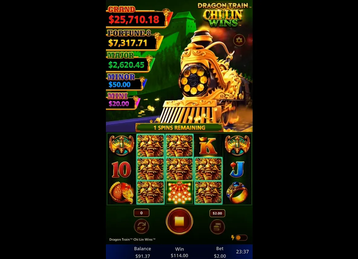 Dragon Train Chi Lin Wins Slot